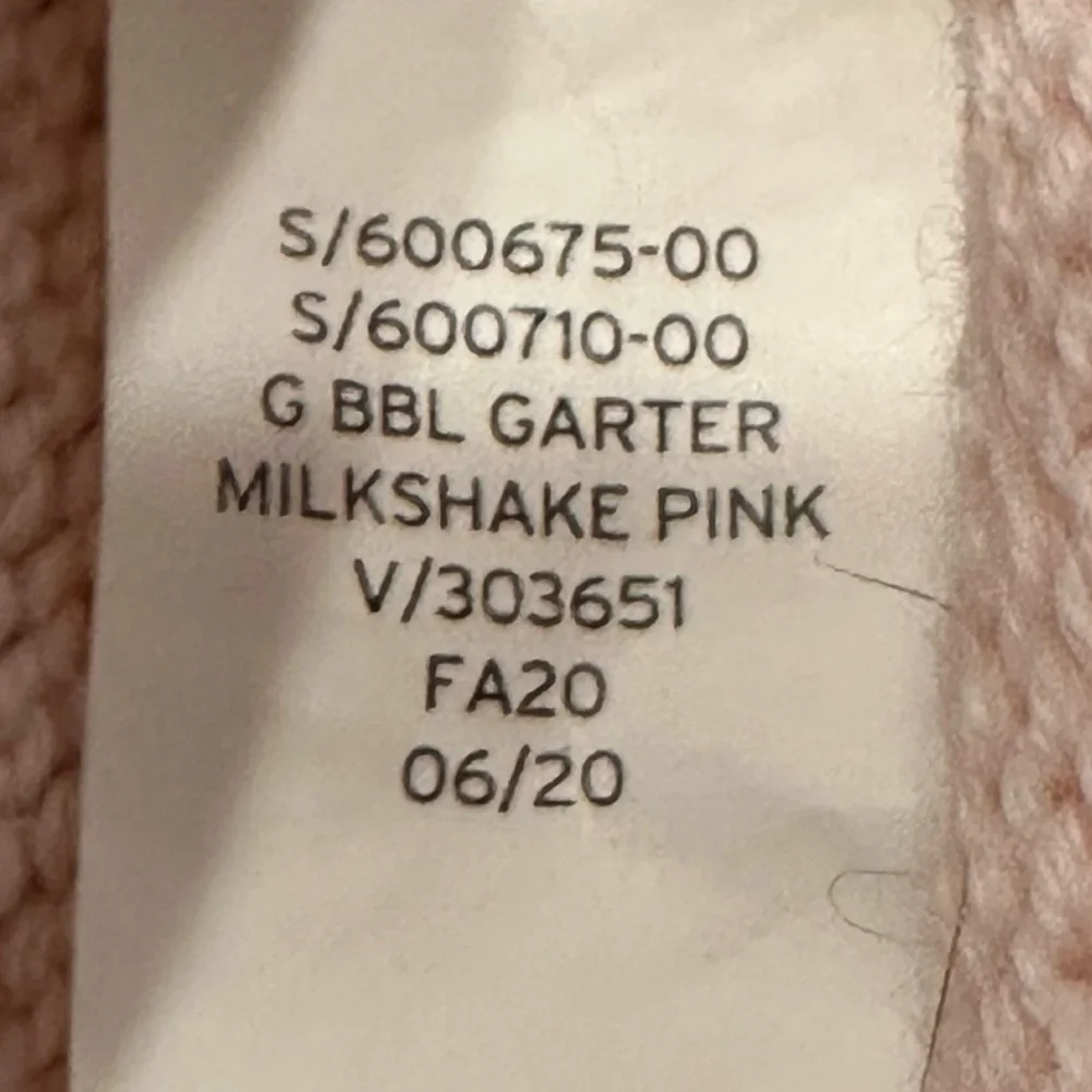 GAP Milkshake Pink Brannan Bear Hooded Garter Cardigan 18-24M EUC
